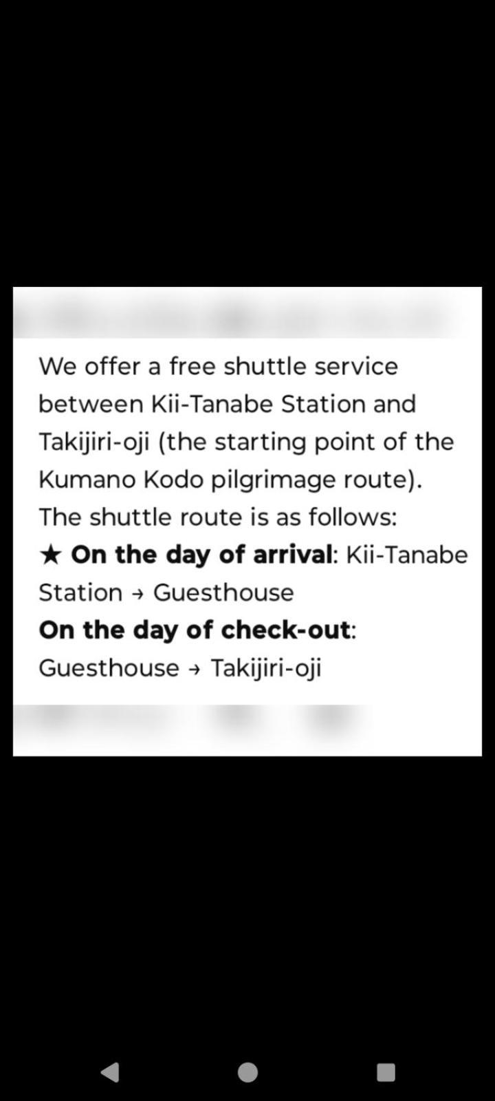 Kumano Kodo Nagano Guesthouse Tanabe Kültér fotó